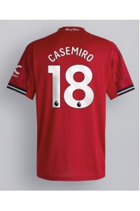 Manchester United Casemiro #18 Jalkapallovaatteet Kotipaita 2025-26 Lyhythihainen